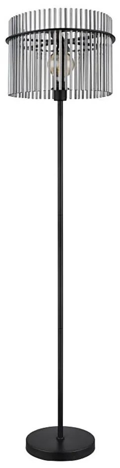 Globo 15698S - Lampada con piedistallo GORLEY 1xE27/60W/230V nero