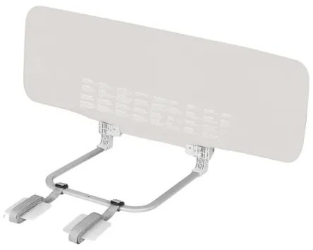 Lionelo - Barriera di sicurezza per letto LORA grigia