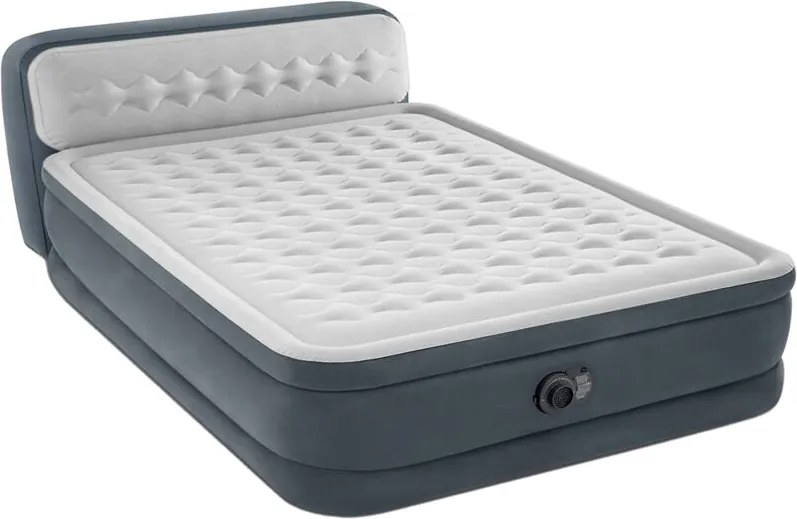 MATERASSO MATRIMONIALE AIRBED CASA 'ULTRA PLUSH HEADBOARD' cm 152 x 236 x 86 - INTEX