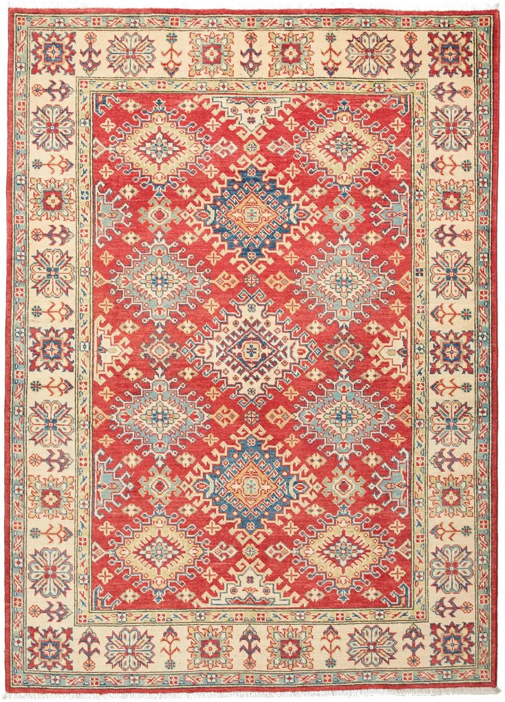 Kazak Tappeto orientale 210 x 160 (Pakistan) Annodato A Mano