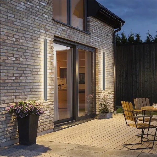 Brilagi - Applique da esterno LINEAR LED/32W/230V 3000K IP65 antracite