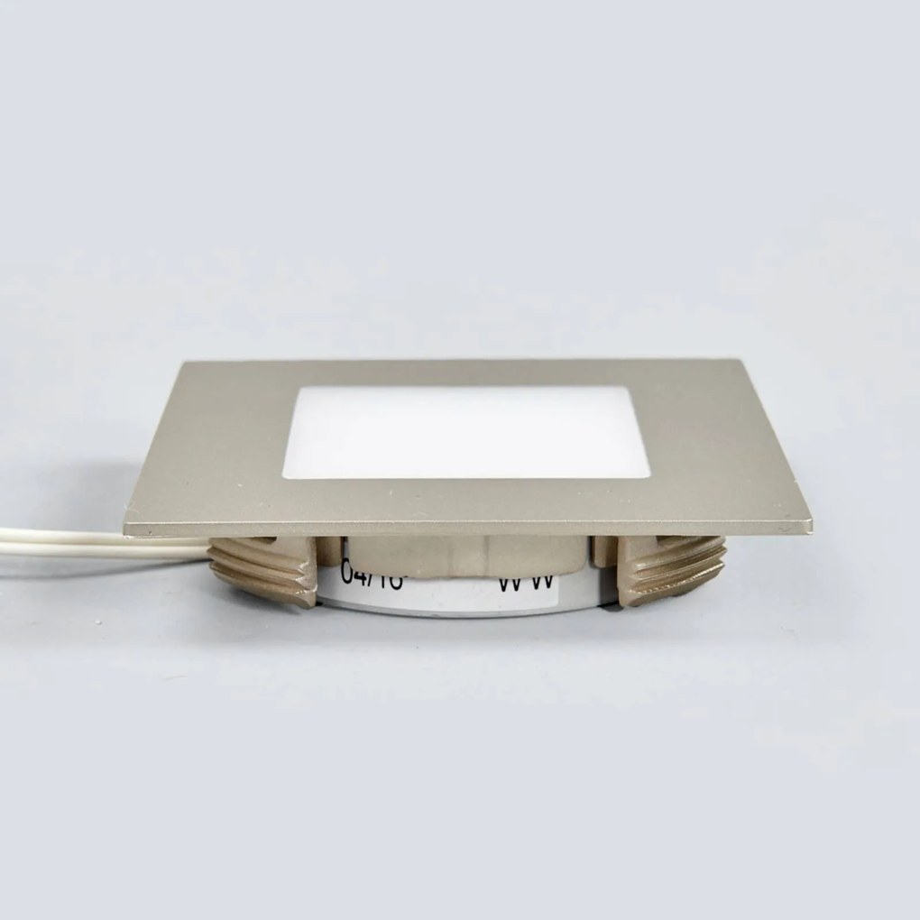 Hera Lampada singola FQ 68 LED 68-LED, Alluminio / Grigio / Zincato, Soggiorno / Sala da pranzo, Plastica, Moderno