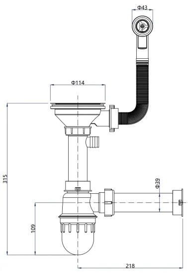 Samona - Lavello da cucina SAMONA 77x44 cm granito/beige