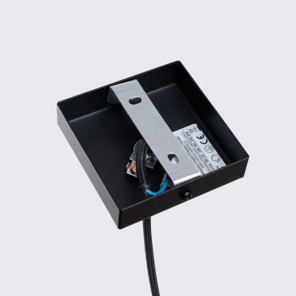 Brilagi - Lampadario a sospensione con filo CRESTO 1xGU10/10W/230V nero