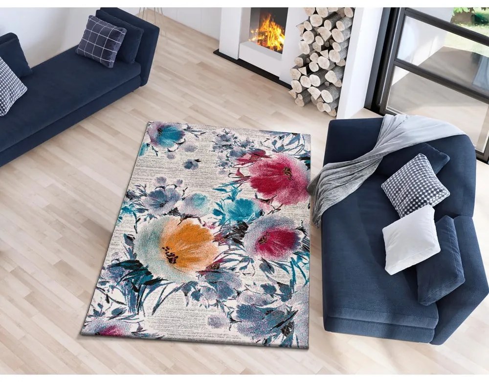 Tappeto , 120 x 170 cm Bukit Flowers - Universal