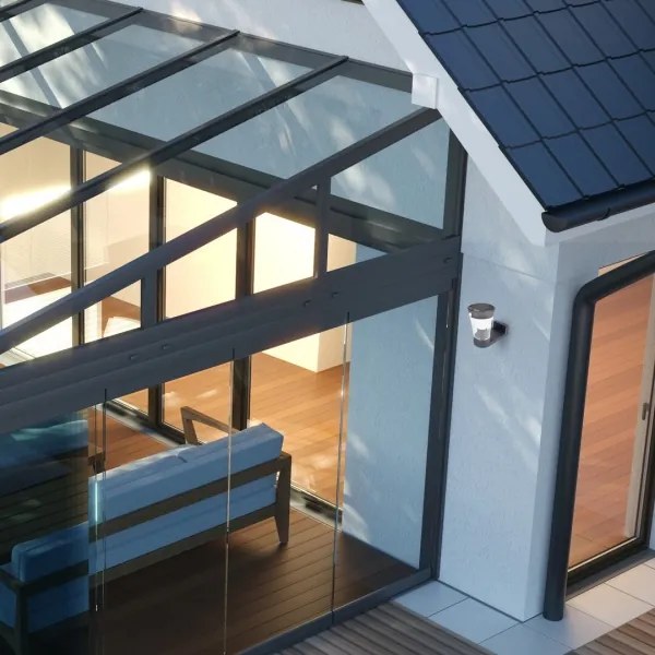 Rabalux 77037 - Lampada solare da parete ANGERS LED/3W/3,7V IP54 antracite