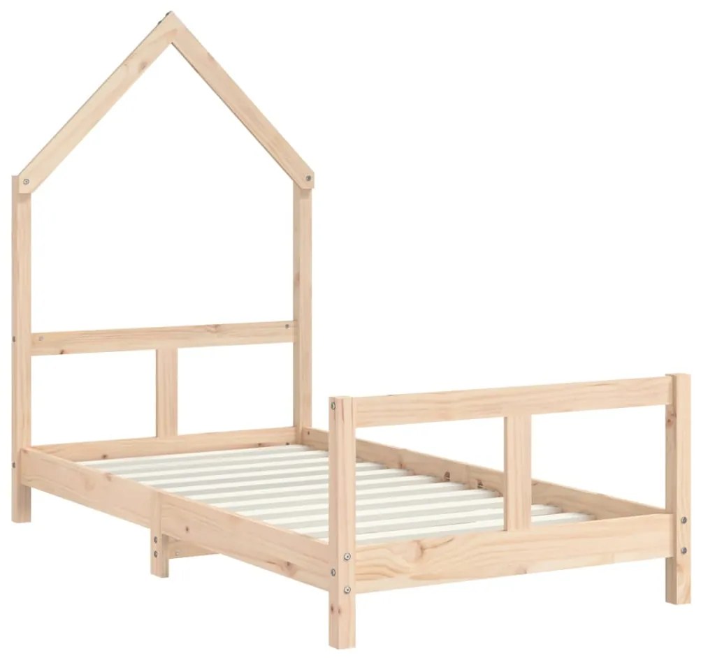 Giroletto per bambini 80x160 cm in legno massello di pino