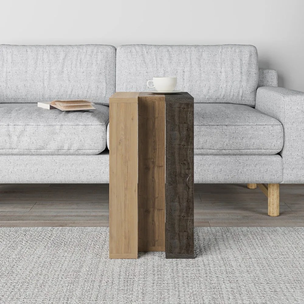 Tavolino in rovere 40x30 cm Macha - Marckeric