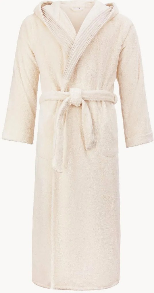 Accappatoio unisex in cotone con cappuccio Wellness