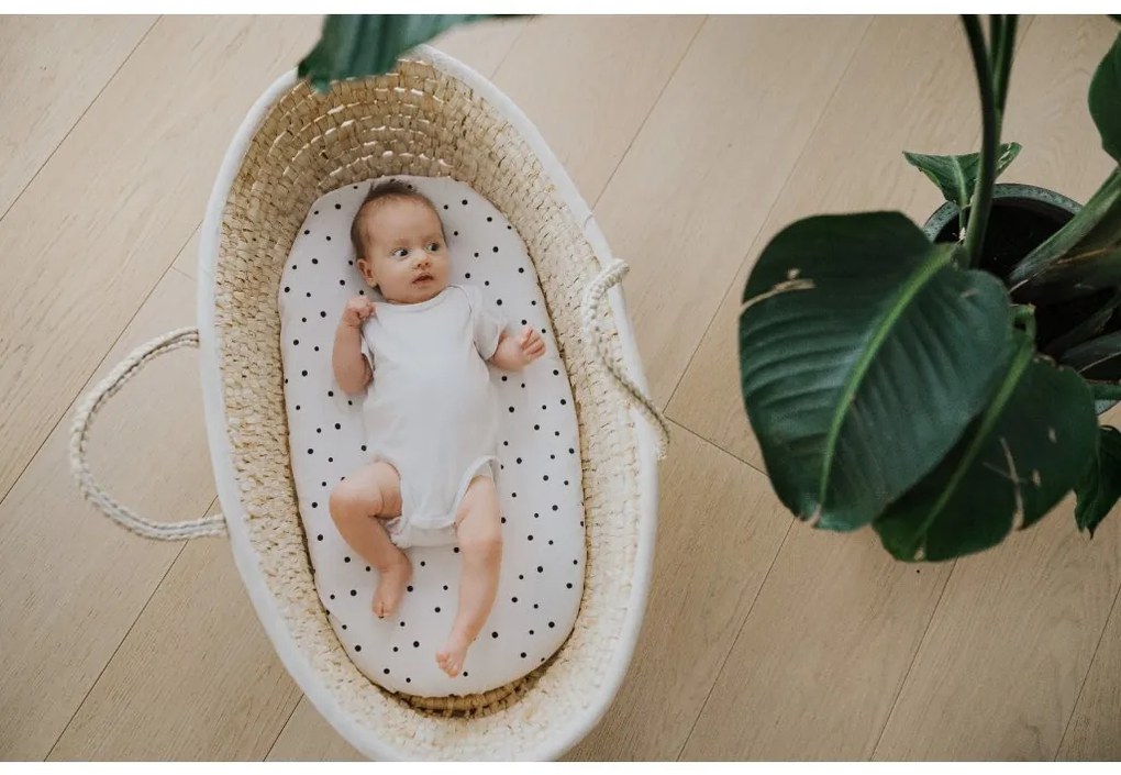 Lenzuolo Sleepee We Care per carrozzine, lettini e culle Pois/Bloom