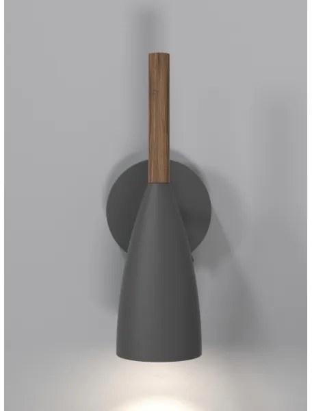 DFTP by Nordlux - Faretto da parete PURE 1xGU10/8W/230V grigio
