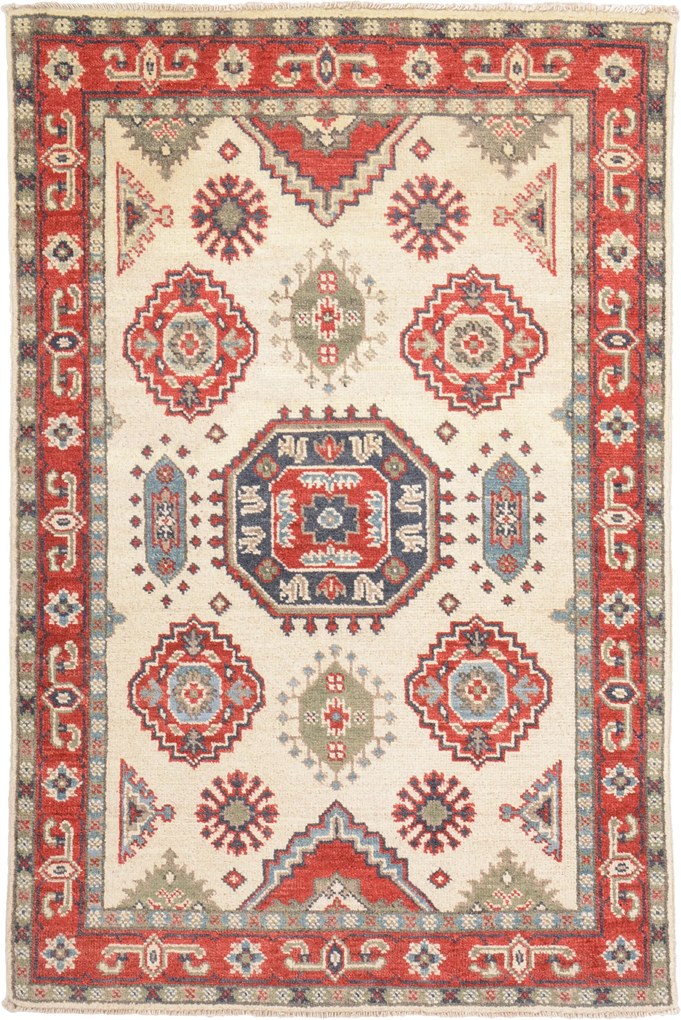 Kazak Tappeto orientale 80x120 (Pakistan) Annodato A Mano