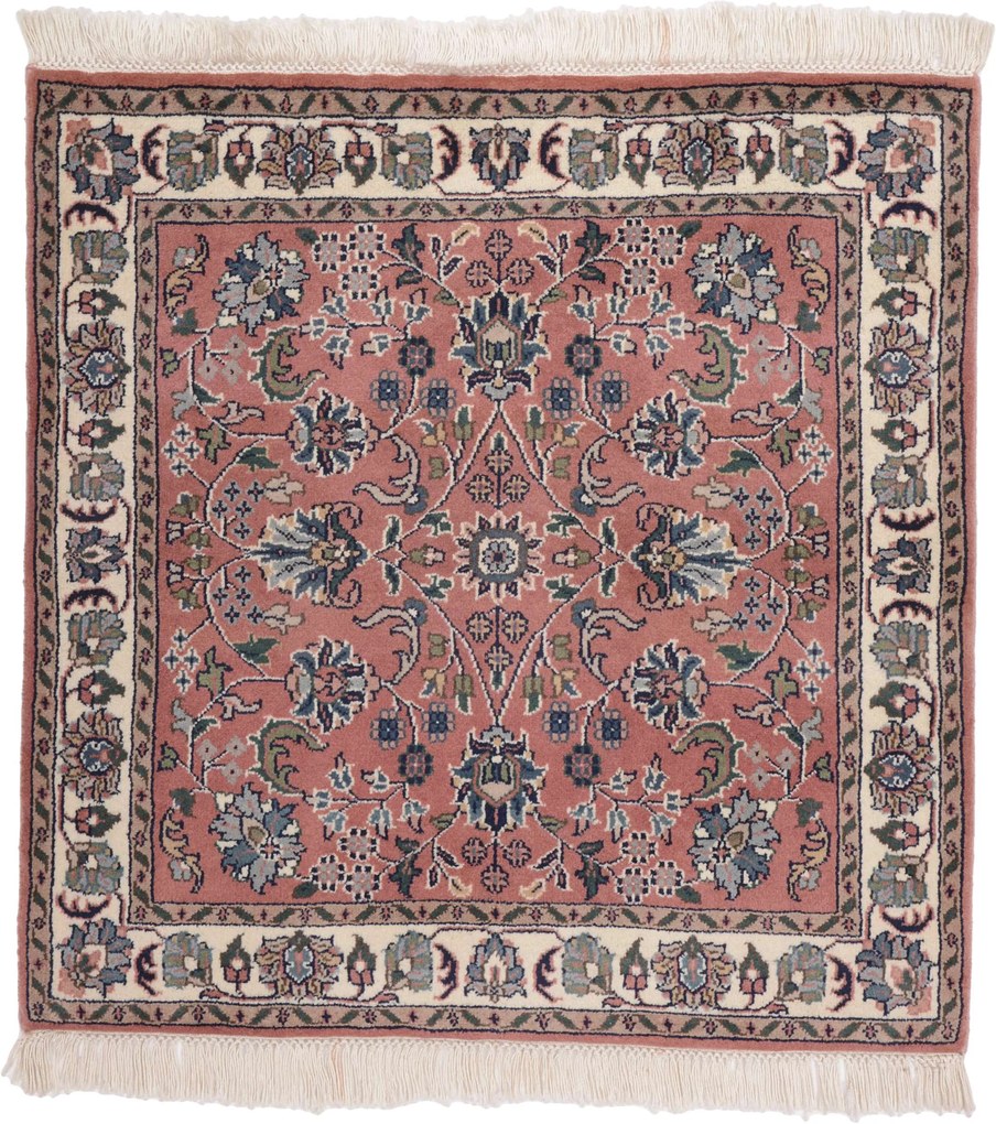Sarouk Tappeto orientale 90x90 (Indian) Annodato A Mano