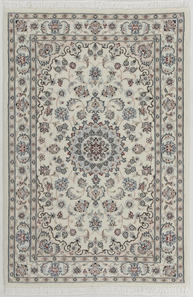 Nain Tappeto 130x80 (Iran) Annodato A Mano