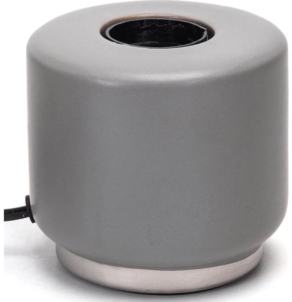 Aigostar - Lampada da tavolo 1xE27/60W/230V grigio