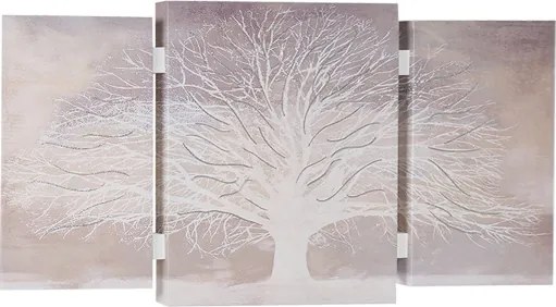 Quadro stampa su tela a TRIS 70x140 cm telaio in legno con Albero della vita