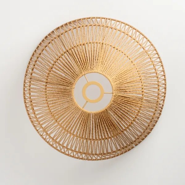 Brilagi - Lampadario LED sospeso con cavo CERIA BOHO, 1xE27/40W/230V, Ø 50 cm, marrone