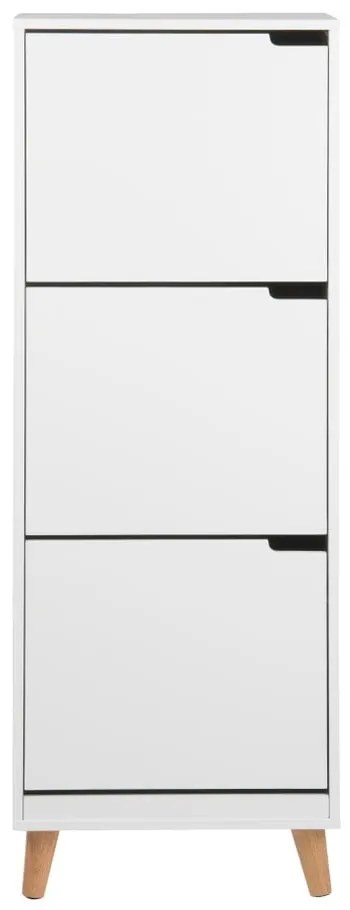 Scarpiera incernierata bianca Mitra - Actona