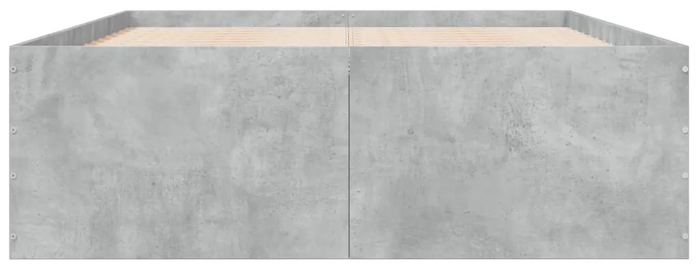 Giroletto grigio cemento 140x190 cm in legno multistrato