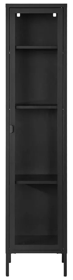 Vetrina in metallo nera 40x180 cm Brisbane - House Nordic