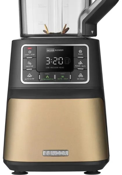 Sencor - Miscelatore a vuoto da tavolo 1500W/230V oro