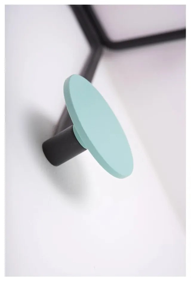 Gancio a parete nero per angolo esterno Hook - Gazzda