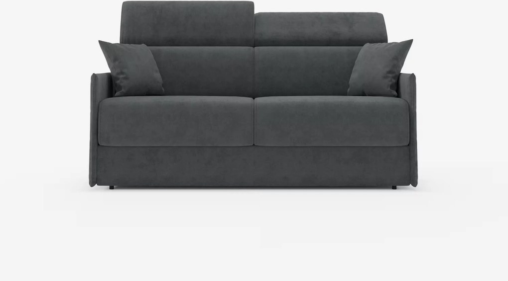 Miryam Divano letto con poggiatesta reclinabili e comfort maxi - design compatto in morbido tessuto smacchiabile T31