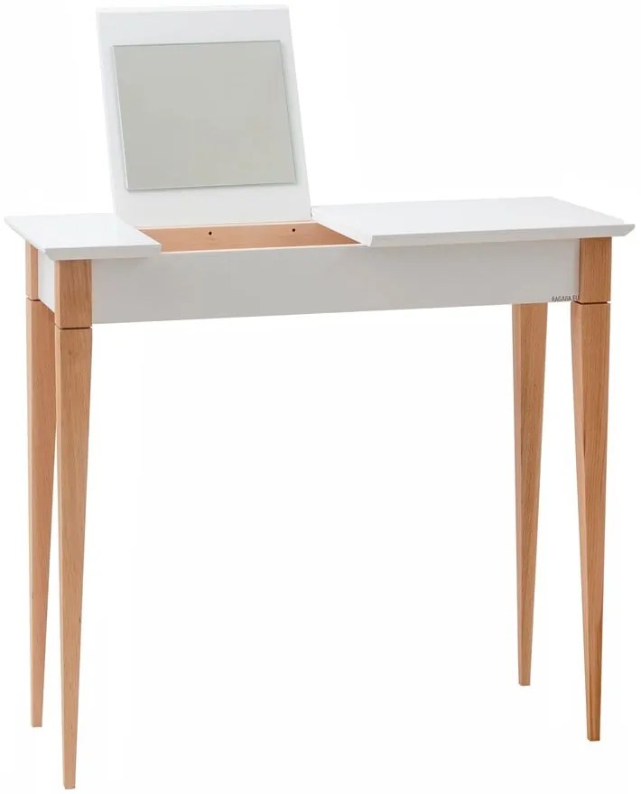 Tavolino bianco, larghezza 65 cm Mimo - Ragaba