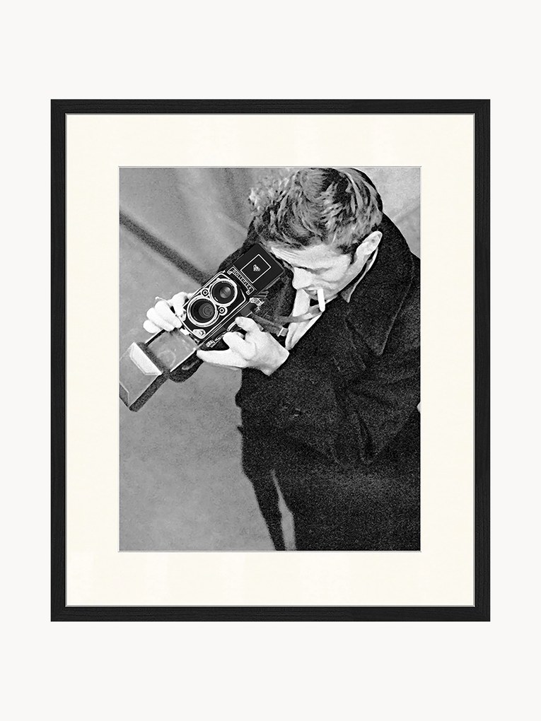 Foto incorniciata James Dean with Camera