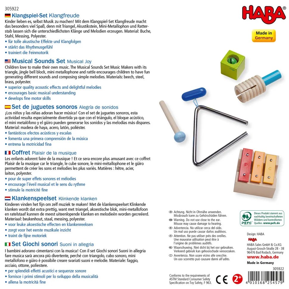 Set Giochi sonori - Suoni in allegria