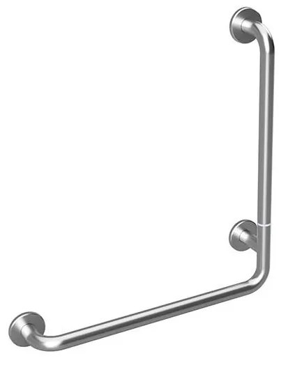 Maniglione di sostegno 63x68 cm, acciaio inox/argento