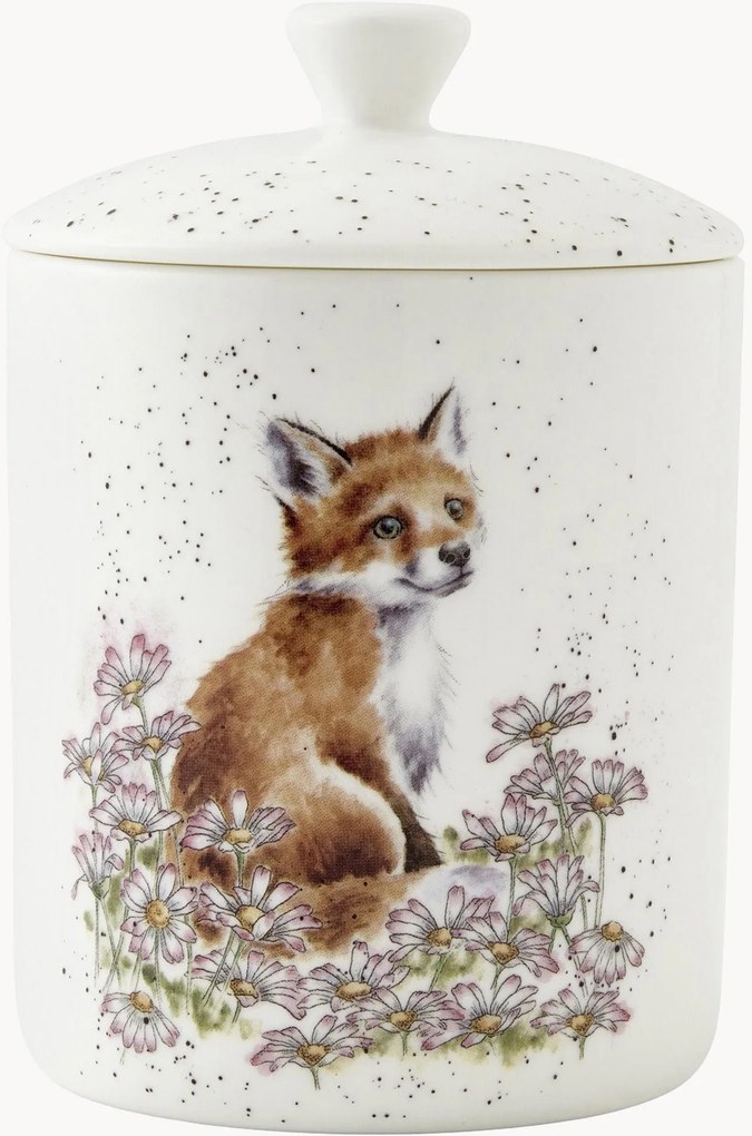 Contenitore in Fine Bone China Fox
