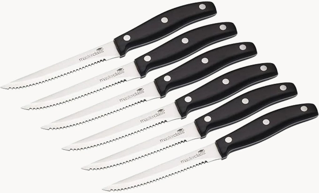 Set di 6 coltelli da bistecca Essentials