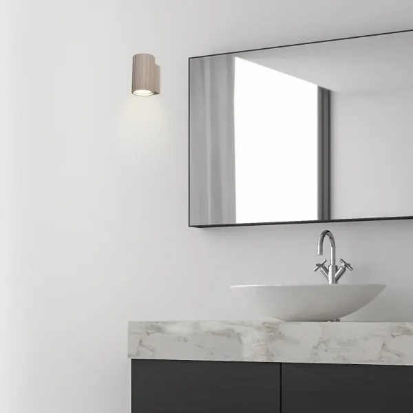 Brilagi - Applique da parete CRISPINA 1xGU10/10W/230V 10 cm beige