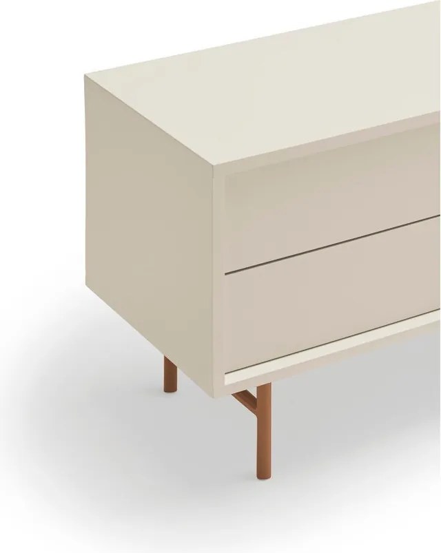 Tavolo TV in mattone/beige 180x56 cm Nube - Teulat