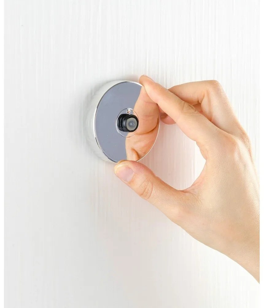 Set di accessori da bagno autoportanti in acciaio inox argentato lucido Quadro - Wenko