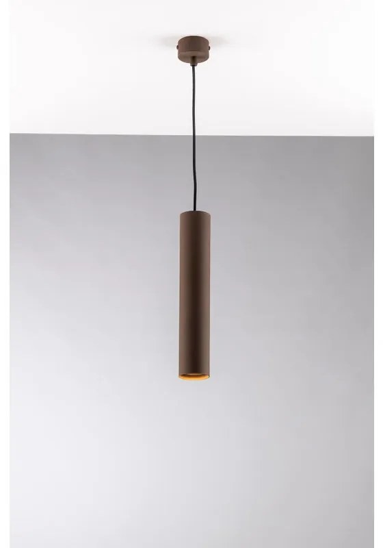 Lampadario Moderno Fluke bronzo  GU10 Ø5.5cm LUCE AMBIENTE DESIGN