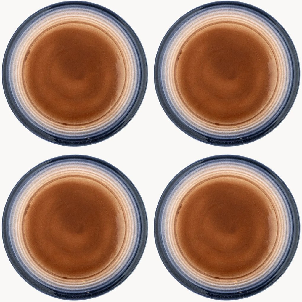 Set di 4 piatti piani Tatum