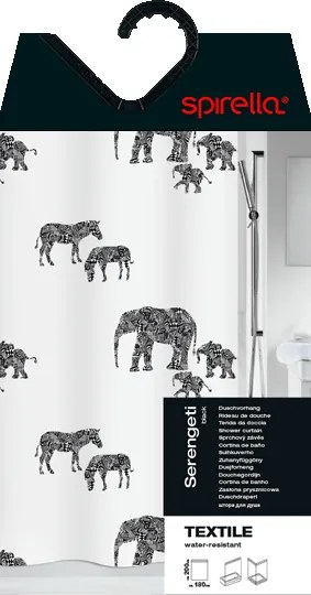 Tenda per doccia 180x200 cm Serengeti – Spirella