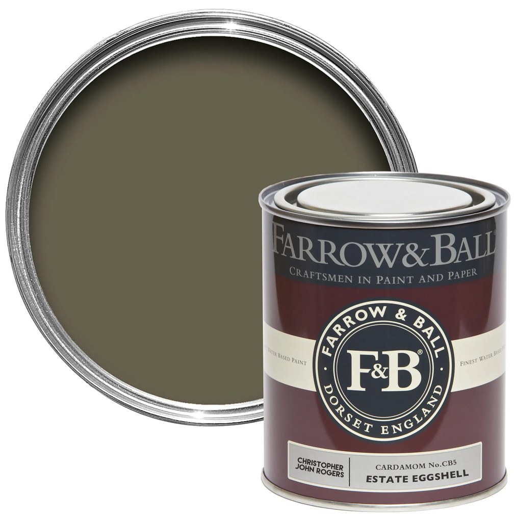 Farrow & Ball Estate Eggshell - Cardamom CB5 - 0,75l