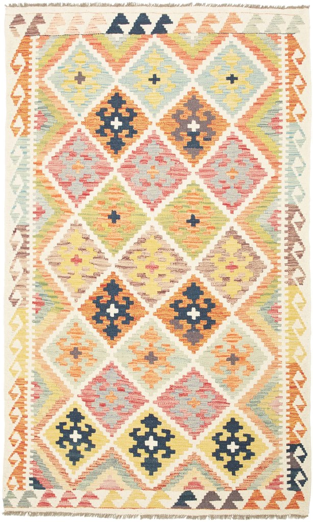 Kilim Tappeto 120x200 (Pakistan) Tessuto A Mano