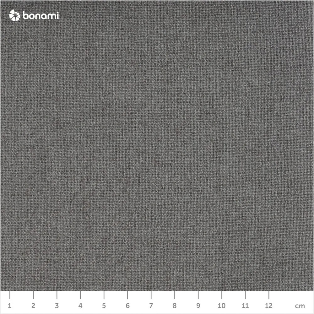 Letto matrimoniale imbottito grigio con contenitore con rete inclusa 180x200 cm Mattis – Meise Möbel