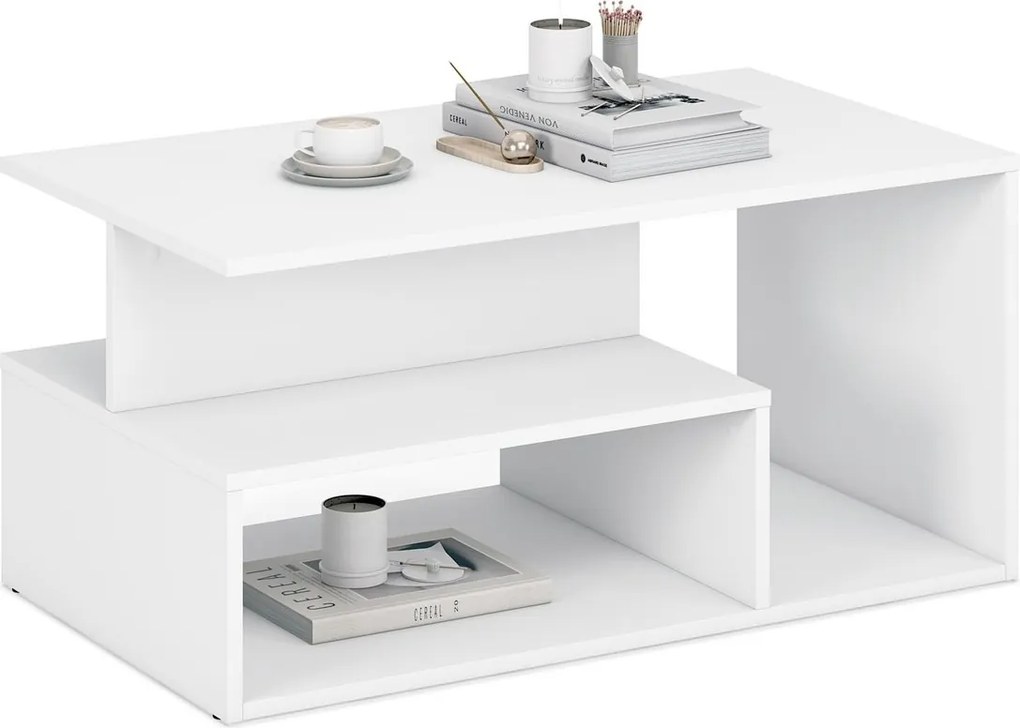 Tavolino IVA – bianco – 90x51x43 cm