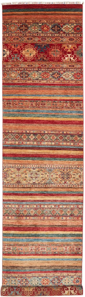 Samarkand Tappeto 470x100 (Pakistan) Annodato A Mano