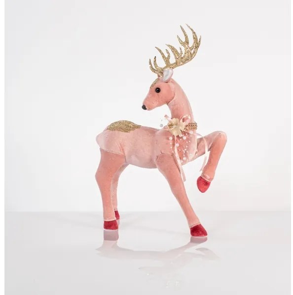 Decorazione natalizia 47 cm cervo