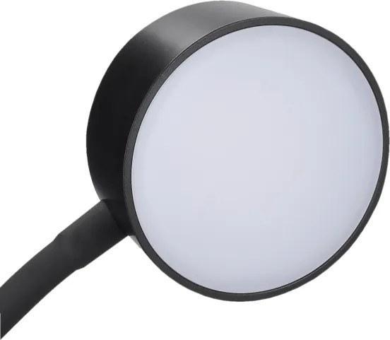 Solight WO3001-B-LED Lampada flessibile dimmerabile con clip LED/2W/5V 3000/4000/6500K nero
