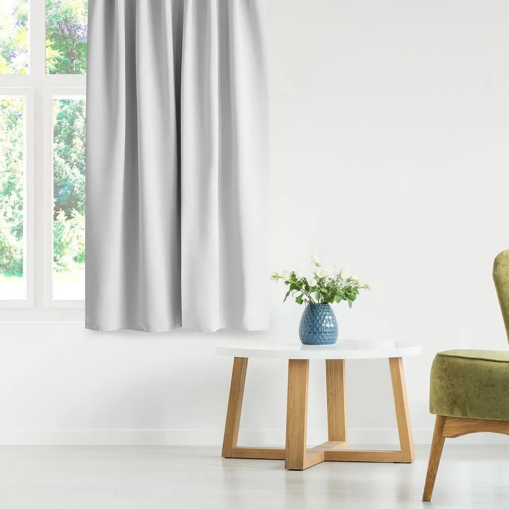 Tenda parzialmente oscurante bianca 140x175 cm Kierra – Restilo