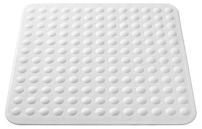Vitility - Tappetino antiscivolo per doccia 54x54 cm, bianco