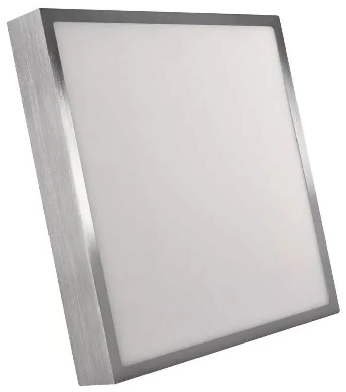 Plafoniera LED LED/28,5W/230V 3000/3500/4000K 30x30 cm cromo