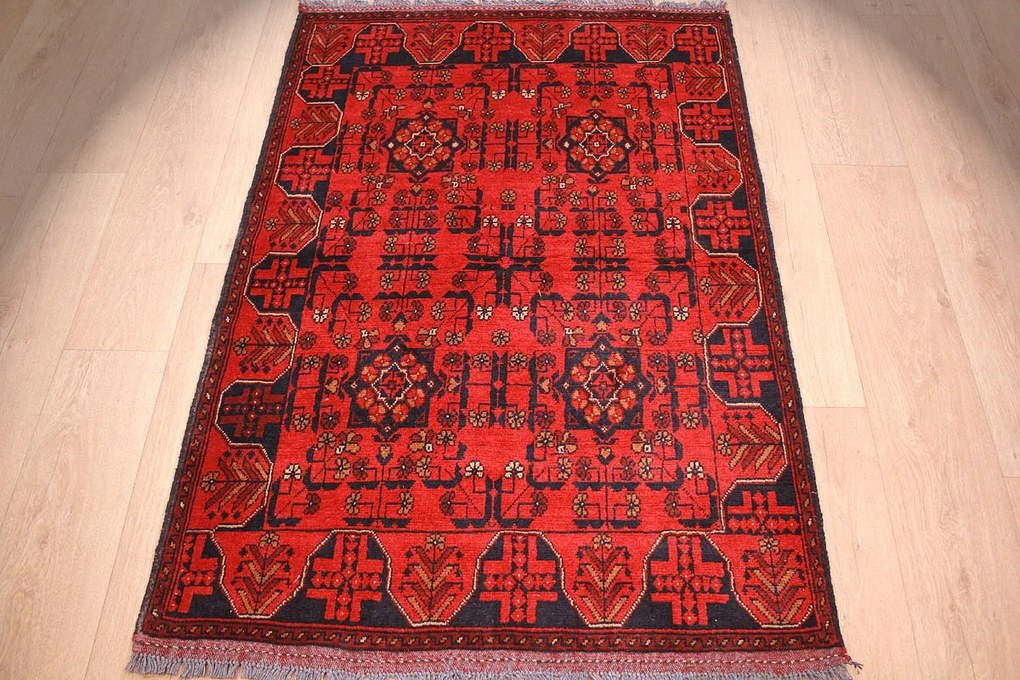Afghan Tappeto 100 x 150 (Afghanistan) Annodato A Mano